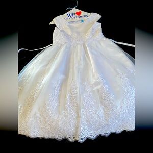 Dress First Communion or flower girl…. Size 12